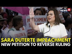 LIVE| Philippines SC Faces New Plea To Revive Sara Duterte Impeachment Case| Sara Duterte News |N18G