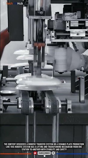 Innovation Robotic Transfer: Stable Ceramic Handling, Full Automation, Edge Finishing #tech