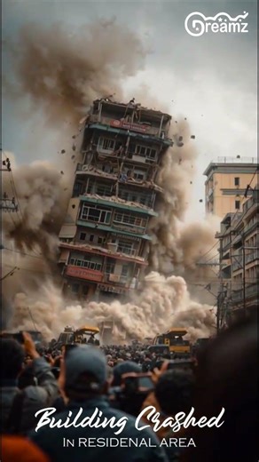 BUILDING CRASHED IN RESIDENTAL AREA OF ALASKA