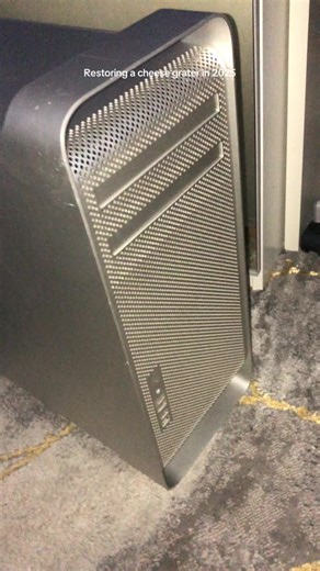 Restoring a Mac Pro Cheese Grater from 2008