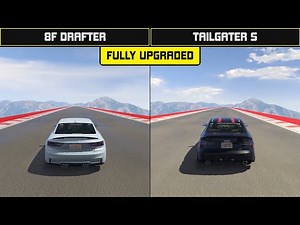 Obey Tailgater S Vs Obey 8F Drafter - Speed Test Drag Race - GTA 5 Online