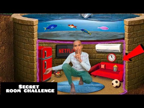 Secret room challenge 🤯 me vs Meri team #secret #room #challenge #trending #video #youtube #video