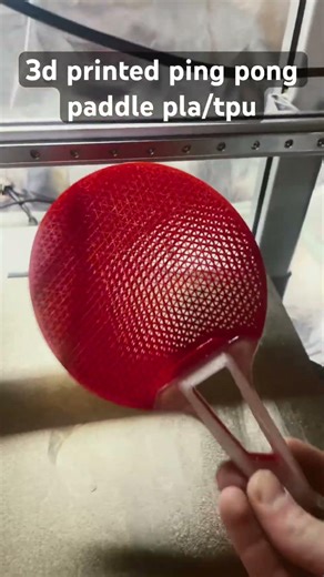 3d printed ping pong paddle #inventor #diy #3dprinting #pingpong