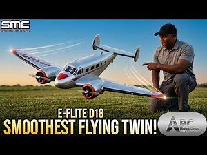 The Smoothest flying Twin! E-flite Beechcraft D18 1.5m