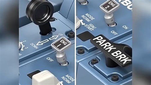 图马思特TCA空客版摇杆 节流阀领航员套装 空客民航飞行模拟器 DCS外设 支持PC【TCA两件套】