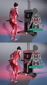 Master the difference between targeting your lats and traps using a cable machine. Learn the proper techniques to activate the right muscles and take your back workouts to the next level! #backworkout #cablemachine #gymtips #fitnesstips #muscleactivation #backgains #strengthtraining #gymguide | Fitonomy App