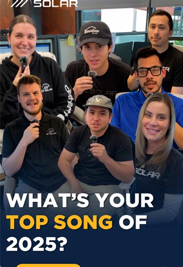 Here’s OC Solar’s top songs of 2025! What was yours?🤔⤵️ - #solarcompany #solarinstaller #ocsolar #orangecountysolar #solarpanels