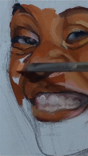 Alla Prima Oil Painting Portrait Study #allaprimaoilpainting