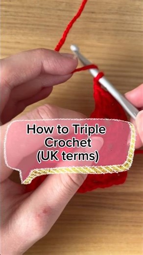 Triple Crochet Tutorial for Beginners (UK terms) #crochet