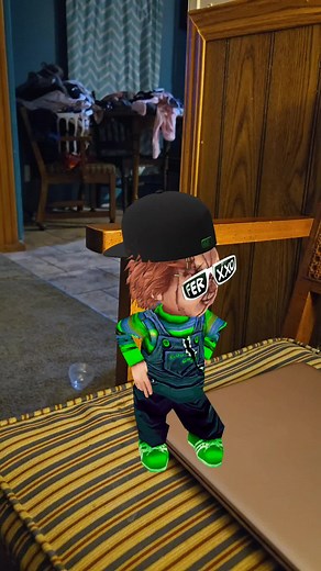 Toddler Explores Laptop in Cozy Indoor Setting