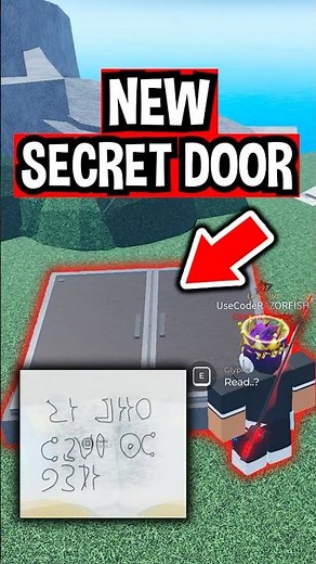 New SECRET DOOR in Roblox Fisch..