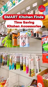 Make your cooking experience smoother with our SMART kitchen finds! Get a cheese grater, lemon squeezer, wooden spatula, gas stove lighter, home sponge, and many more. Shop now at unbeatable prices. #SMARTKitchenMakeoverFest #Kitchenware #KitchenEssentials | SMART Bazaar