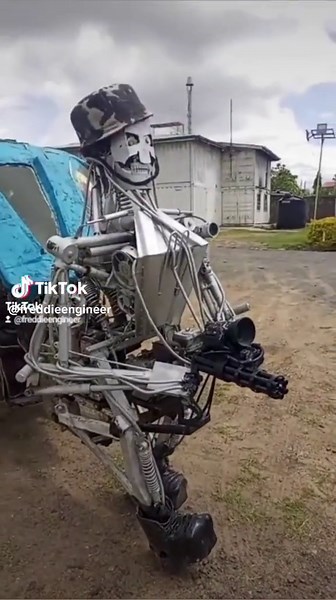 Humanoid Robot in Action: A Close Look at Its Mechanics