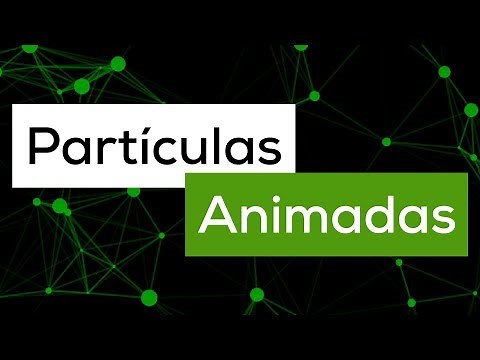 Dale Vida a tu Página Web con estas Partículas en Movimiento!