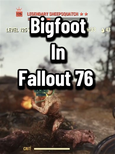 Bigfoot Arrives in Fallout 76 Today!