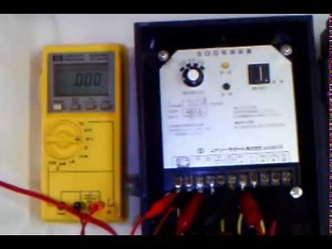 エナジーサポート（株）製の無方向性ＰＡＳ動作試験練習