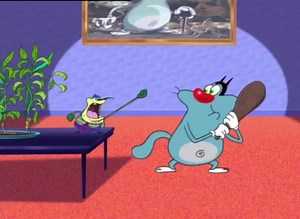 🙄 Roommate life: nightmare edition #Oggy #OggyetlesCafards #seriestv #Animation #Kids #Cartoon | Oggy and the cockroaches