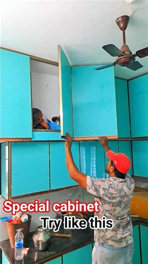 aluminium modular kitchen tricks #youtubeshorts #kitchencabinet #kitchen