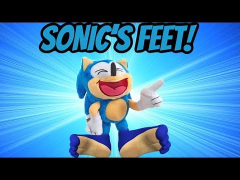 Sonic Plush - Sonic’s Feet!
