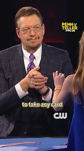 3.3M views · 45K reactions | Magic Choice #pennandteller #magic #magician | Penn and Teller: Fool Us | Facebook