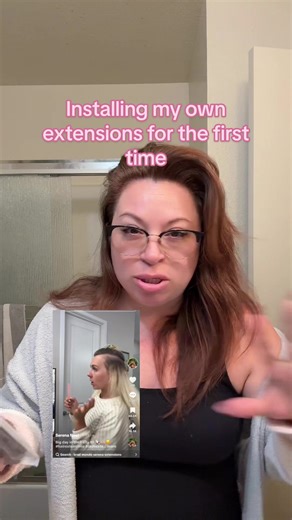Installing Hair Extensions at Home: My First Experience
