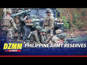 Philippine Army reserves now a million strong - spokesman | DZMM TeleRadyo