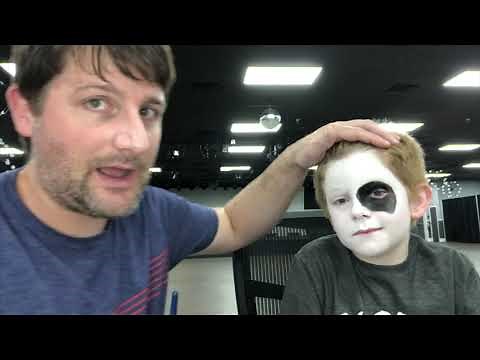 Halloween Makeup Tutorial - Dalmation