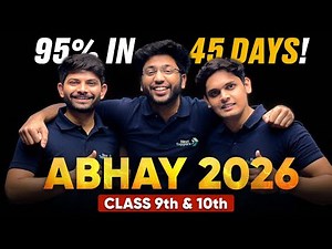 Abhay Batch 2026 Launch 🔥 | Class 9th and 10th | Next Toppers