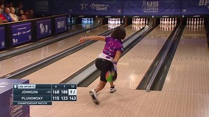 #AFFTS Moment #3 - Liz Johnson wins third consecutive U.S. Women's Open Liz Johnson won her third straight U.S. Women's Open title in 2016. The win vaulted Johnson to her second consecutive PWBA Player of the Year award and also moved her to second on the all-time U.S. Women's Open title list with five. Johnson trails only the great Marion Ladewig, who won eight U.S. Women's Open titles in her career. #AFutureForTheSport | The Sport of Bowling – USBC