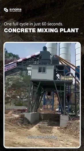 The modern concrete batching plant is here to transform construction.#concretemixingplant