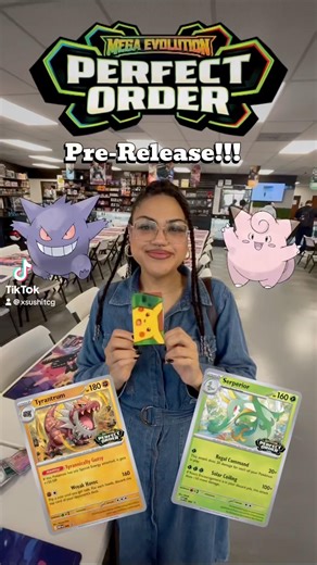 Pre-release for Perfect order and it was my girlfriend’s 1st time playing Pokemon! #pokemontcg