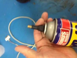 how to refill an aerosol can with air