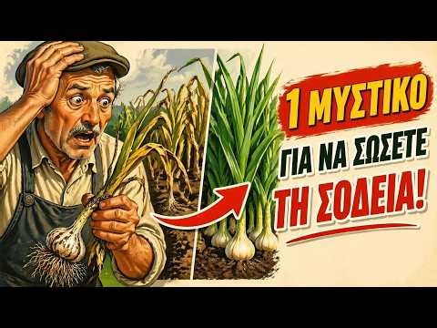 Κιτρίνισαν τα σκόρδα μετά το κρύο; Το μυστικό για να σώσετε τη σοδειά εύκολα και γρήγορα!