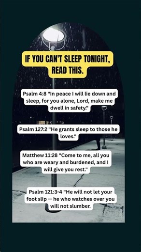 Bible verses for sleep #shorts #prayer #gospel
