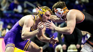 UNI wrestlers Cael Happel and Derek Holschlag awarded at-large bids for NCAA Championships