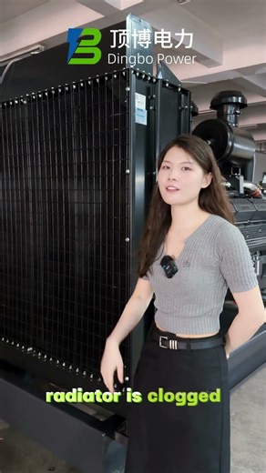 🔥Diesel Generator Overheating? Do This Immediately! | Dingbo Power Guide #dieselgenerator #overheat
