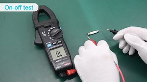 Watch MESTEK Digital Clamp Meter Multimeter AC/DC Voltage Tester on Amazon Live