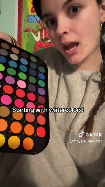 Balloonerism Album Inspired Watercolor Art Tutorial