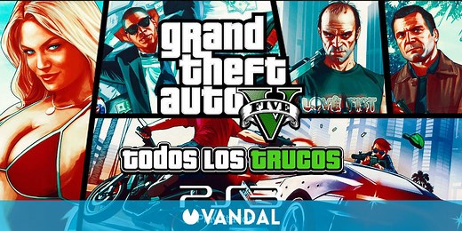 Trucos de GTA 5 para PS3 - TODAS las claves que existen