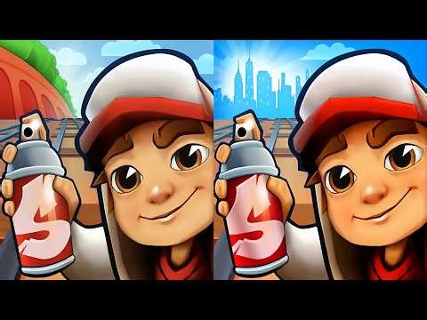 Subway Surfers : Classic 2025 🆚 Space Station 2021 Maps Comparison & New Updates | Subway Surfers