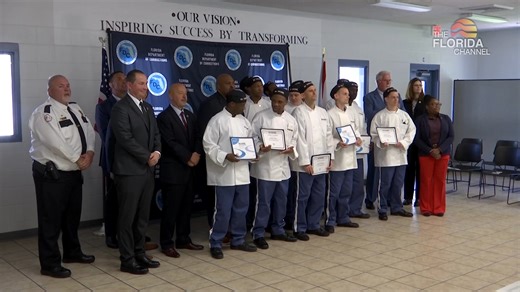 This week, the Florida Department of Corrections celebrated at the Gadsden Re-entry Center as inmates graduated from a long-standing program that seeks to put them on a path to a job and reduce recidivism. Watch how in this #MustSeeTFC Capitol Update Extended! | The Florida Channel