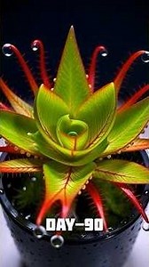 🪲 Cape Sundew Seed to Dewy Trap Timelapse: Plant Catches Prey! #shorts #planttimelapse