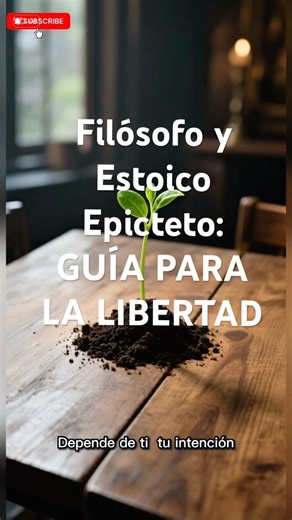 GUÍA DE EPICTETIO (PARA LA LIBERTAD DIARIA) #filosofia # estoicismo #epicteto #libertad #shorts