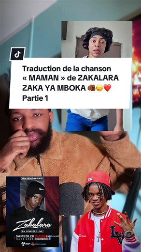 Traduction de la chanson « MAMAN » de ZAKALARA