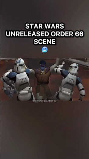 Battlefront 3 Order 66 Scene #starwars #gaming #shorts