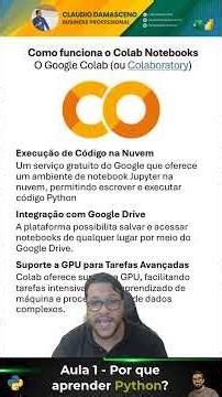 Curso de Python Aula 1 Por que aprender