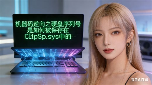 [机器码-2]：逆向ClipSp.sys中硬盘序列号是如何写入的