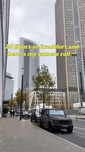 24 Hours in Frankfurt, Germany #shorts #travel #youtube #europe #photography #fyp #pov #city #colour