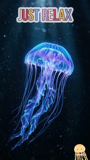 Mesmerizing Glowing Jellyfish ✨