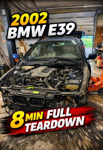 The Final Journey of a 2002 BMW E39 Touring